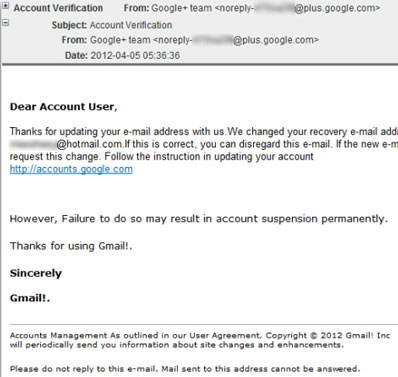 Kolejna próba wyłudzenia danych od użytkowników Gmail