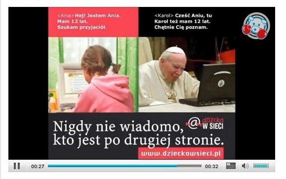 Jan Paweł II jako pedofil po ataku hakerów